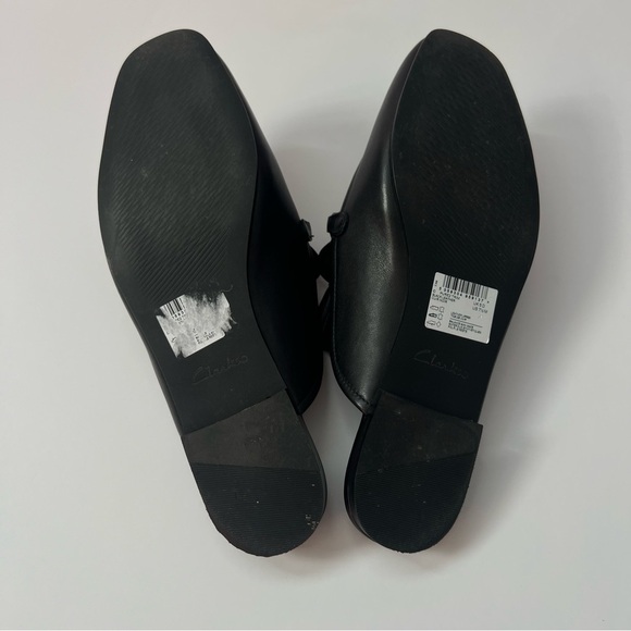 Clarks Pure2 Trim Leather Embellished Square Toe Mules - Picture 7 of 7